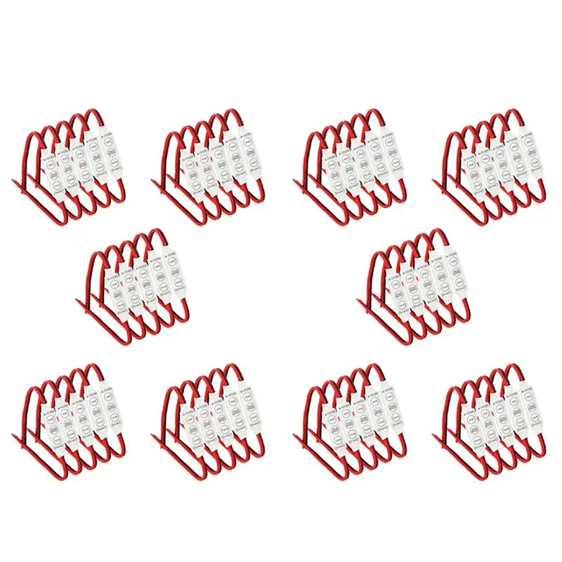 50 X 12V Wired Control Module With Strobe Flash For Car Or Household LED Strip/Bulbs
50 X 12V Wired Control Module With Strobe Flash For Car Or Household LED Strip/Bulbs