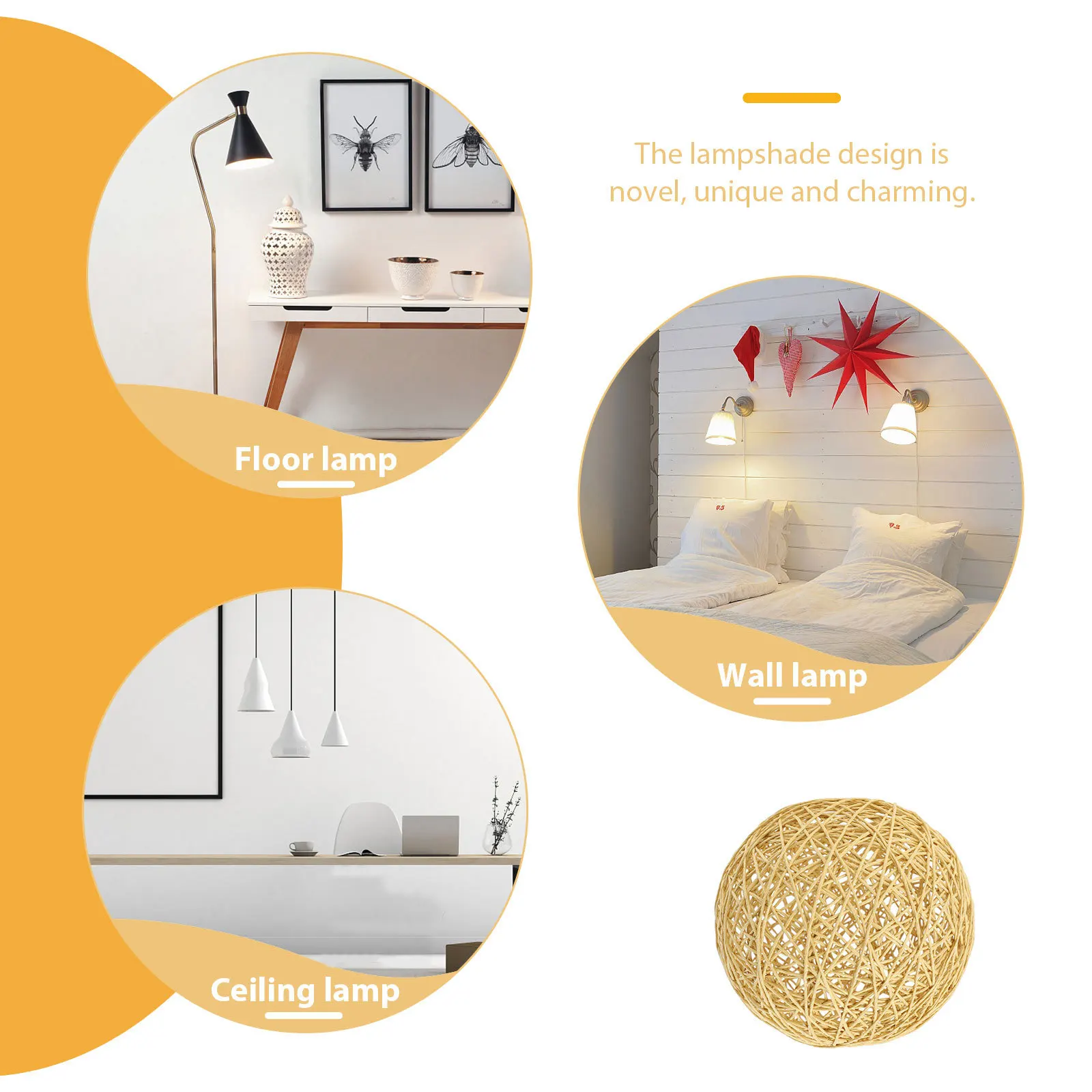 2 шт. плетеные абажуры для потолочных светильников, для использования в помещении, простой стиль, декоративный аксессуар для настенных, напольных и прикроватных ламп
2 шт. плетеные абажуры для потолочных светильников, для использования в помещении, простой стиль, декоративный аксессуар для настенных, напольных и прикроватных ламп