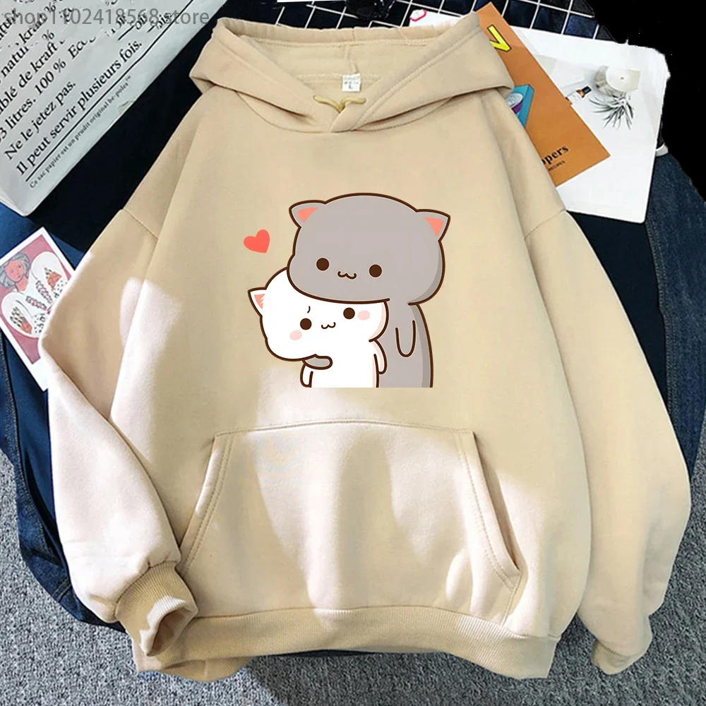 Peach Cat Hoodies Anime Cartoon Printing Sweatshirts Long Sleeve Funny Couple Hoodie Cute Printed Ladies Casual Long Sleeve Tops
Peach Cat Hoodies Anime Cartoon Printing Sweatshirts Long Sleeve Funny Couple Hoodie Cute Printed Ladies Casual Long Sleeve Tops