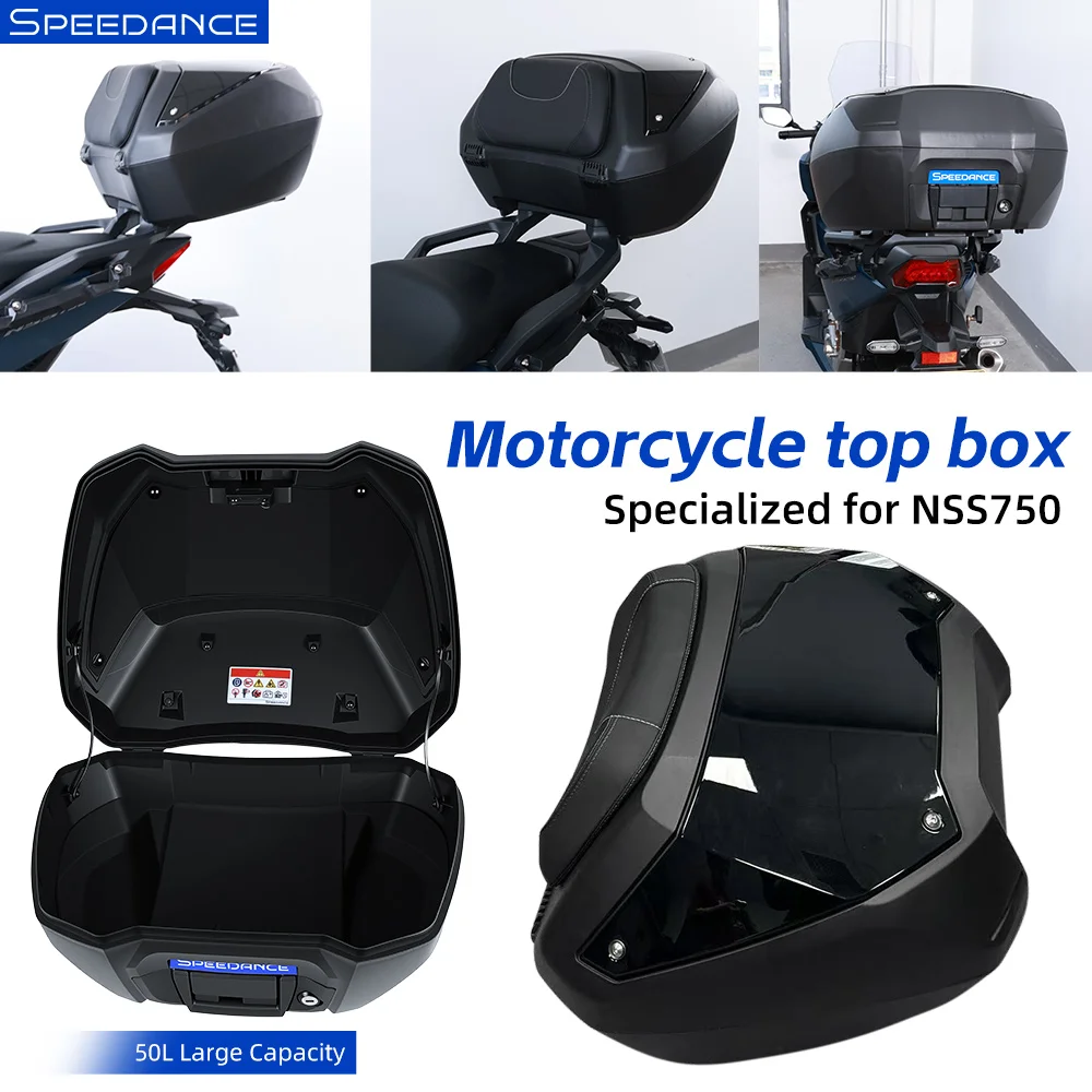 Speedance Hard Shell Motorcycle Box Fit Honda NSS750, Shockproof Rear Luggage, Top Koffer and Top Case Tail Box
Speedance Hard Shell Motorcycle Box Fit Honda NSS750, Shockproof Rear Luggage, Top Koffer and Top Case Tail Box