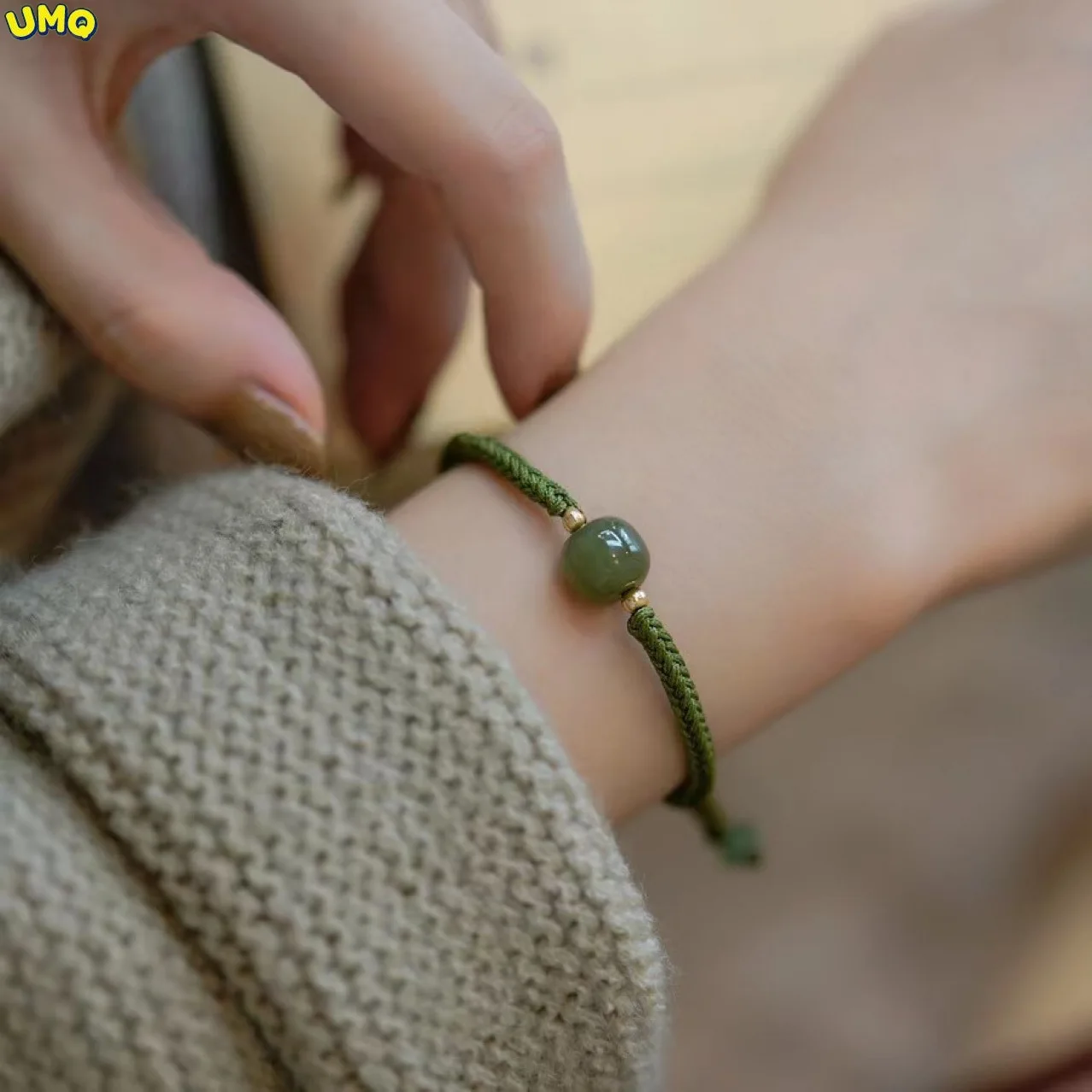 Ruifan New Round/chinese Character Natural Hetian Jade Lucky Charm Woven Braided Bracelets for Women Girls Fine Jewelry Ybr736
Ruifan New Round/chinese Character Natural Hetian Jade Lucky Charm Woven Braided Bracelets for Women Girls Fine Jewelry Ybr736