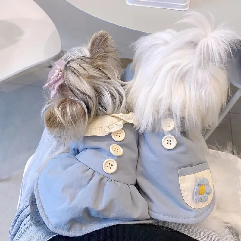 Cute Dog Sweet Cotton Coat Dress Pet Dog Clothes Dogs Thicker Super Dog Clothing Vest Elegant Puppy Yorkies Warm Winter Jackets
Cute Dog Sweet Cotton Coat Dress Pet Dog Clothes Dogs Thicker Super Dog Clothing Vest Elegant Puppy Yorkies Warm Winter Jackets