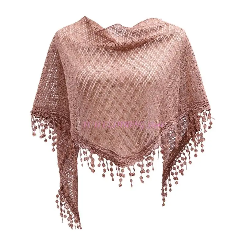 N5KF Multiuse Lace Scarf with Fringe Design for Daily Wear and Special Occasion Hollowed Shawl Shoulder Wrap for Women Girl
N5KF Multiuse Lace Scarf with Fringe Design for Daily Wear and Special Occasion Hollowed Shawl Shoulder Wrap for Women Girl