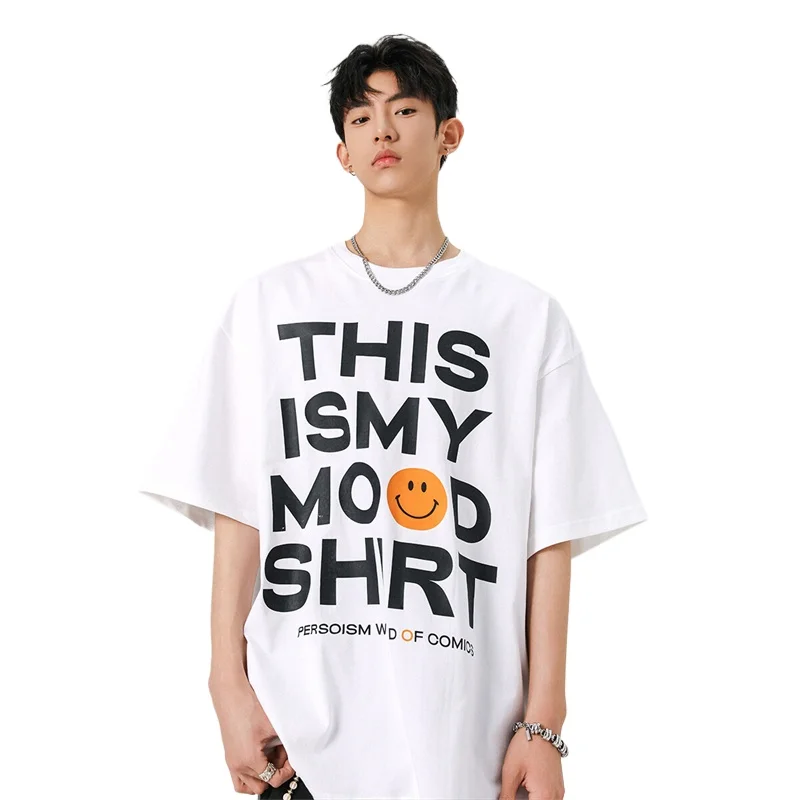 White T Shirt Oversized Cotton for Men Men's Summer 5XL T-shirts Letter Print Male Casual Wear Tee Shirts Big Size Tshirts
White T Shirt Oversized Cotton for Men Men's Summer 5XL T-shirts Letter Print Male Casual Wear Tee Shirts Big Size Tshirts