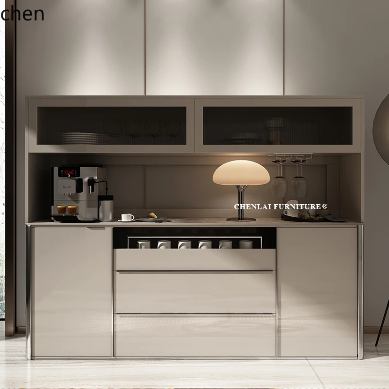HTT side cabinet high cabinet integrated against the wall modern simple rock slab solid wood multi-functional decoration
HTT side cabinet high cabinet integrated against the wall modern simple rock slab solid wood multi-functional decoration