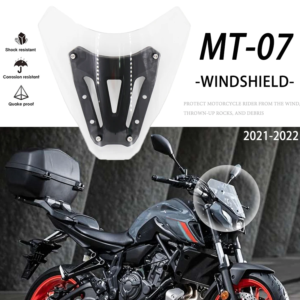 Motorcycle Front New Accessories For Yamaha MT-07 MT07 MT 07 mt07 2021 2022 Windscreen Air Deflector Parts Wind Windshield
Motorcycle Front New Accessories For Yamaha MT-07 MT07 MT 07 mt07 2021 2022 Windscreen Air Deflector Parts Wind Windshield
