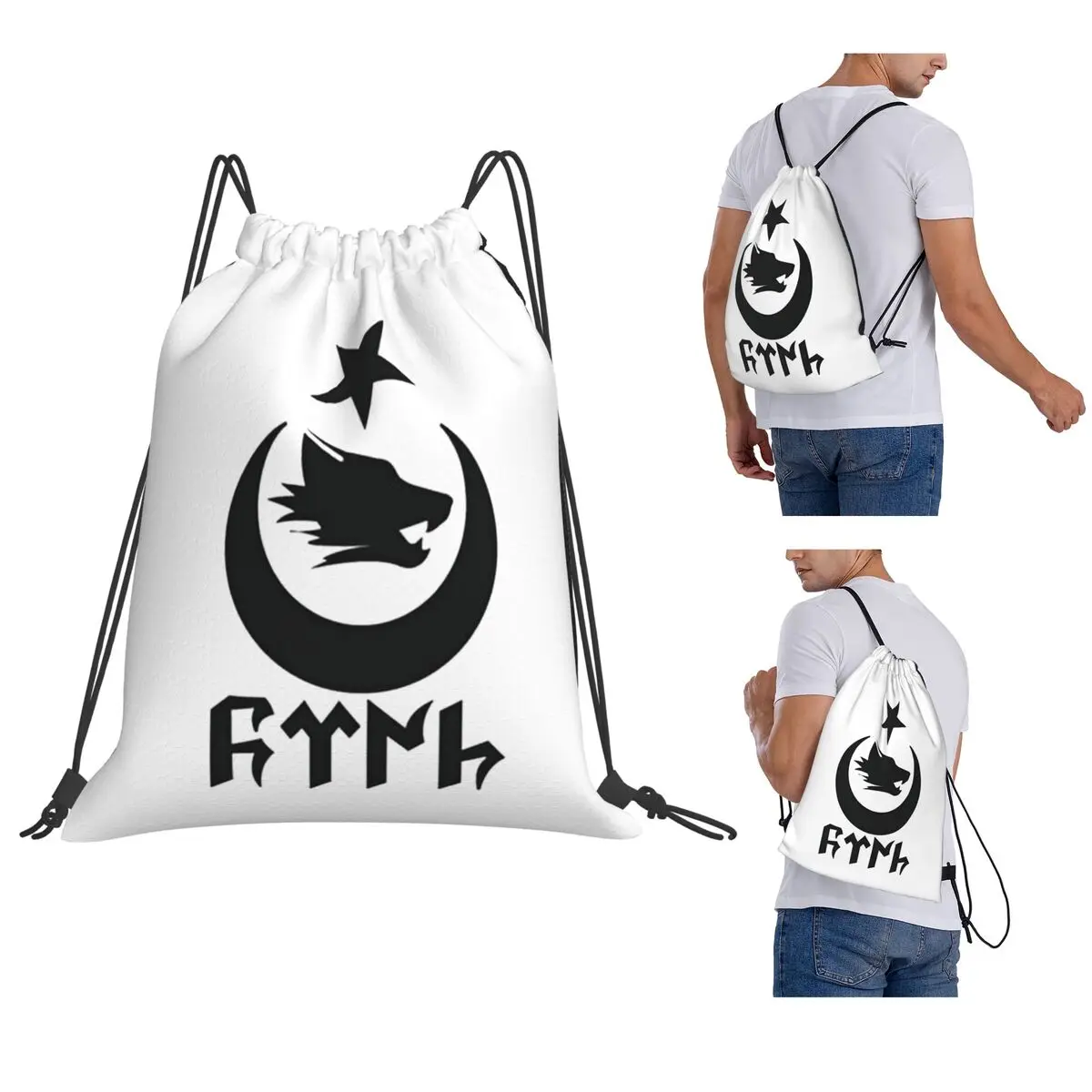 Bozkurt Song Logo Backpacks Multi-function Drawstring Bags Sports Bag Book Bags for Travel School
Bozkurt Song Logo Backpacks Multi-function Drawstring Bags Sports Bag Book Bags for Travel School