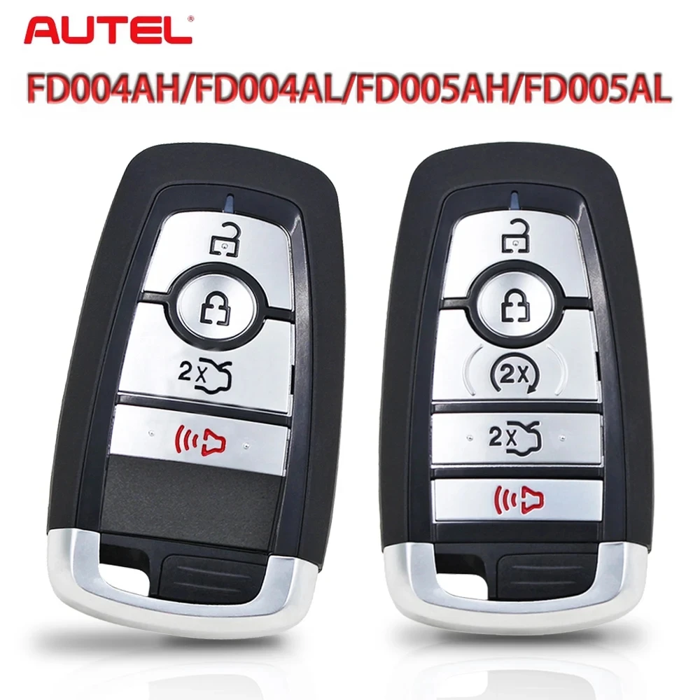 2pcs Autel Universal Remote IKEYFD004AL IKEYFD005AL IKEYFD004AH IKEYFD005AH For Ford Work With IM508 IM608 KM100 Premiun Type
2pcs Autel Universal Remote IKEYFD004AL IKEYFD005AL IKEYFD004AH IKEYFD005AH For Ford Work With IM508 IM608 KM100 Premiun Type