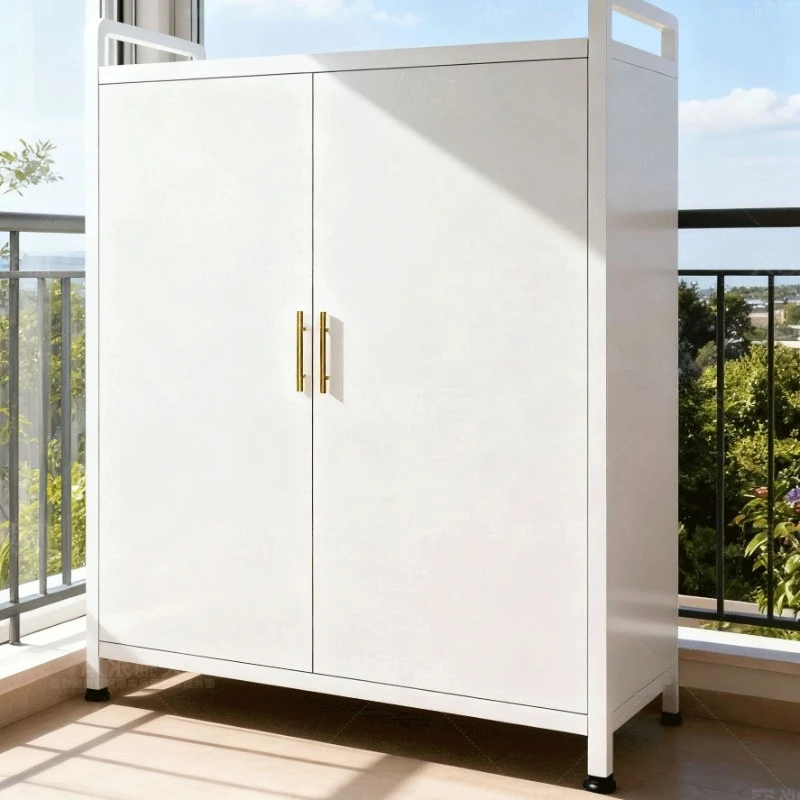 Wall integrated locker waterproof and sunscreen multi-layer iron cabinet household rack
Wall integrated locker waterproof and sunscreen multi-layer iron cabinet household rack