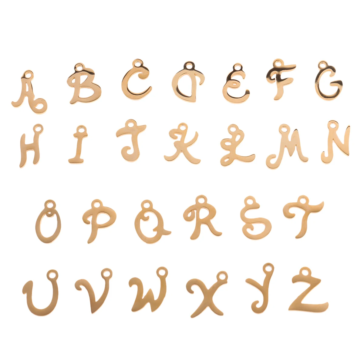 26pcs Pendants Stainless Stainless Steel Pendants Steel Jewelry Accessories Necklace Alphabet Charms Bracelet Earring Charms
26pcs Pendants Stainless Stainless Steel Pendants Steel Jewelry Accessories Necklace Alphabet Charms Bracelet Earring Charms