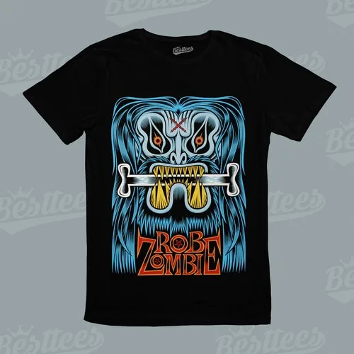 American Band Music Heavy Metal Rob Rock n Roll Zombie Blue Mask T-Shirt
American Band Music Heavy Metal Rob Rock n Roll Zombie Blue Mask T-Shirt