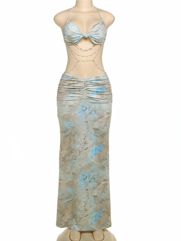 Elegant Cover-up Women V-Neck beach Maxi Dress Fashion Sleeveless Flower Dresses Evening Ladies Street Party Vestidos Summer
Elegant Cover-up Women V-Neck beach Maxi Dress Fashion Sleeveless Flower Dresses Evening Ladies Street Party Vestidos Summer