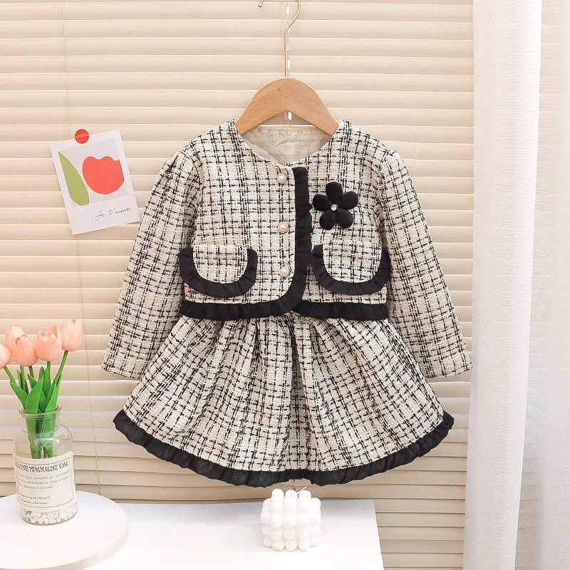 Girls Clothes Sets Spring Autumn Children Fashion Coats Skirts 2pcs Birthday Party Suit For Baby 1 To 6 Years Kids Outfits 2023
Girls Clothes Sets Spring Autumn Children Fashion Coats Skirts 2pcs Birthday Party Suit For Baby 1 To 6 Years Kids Outfits 2023
