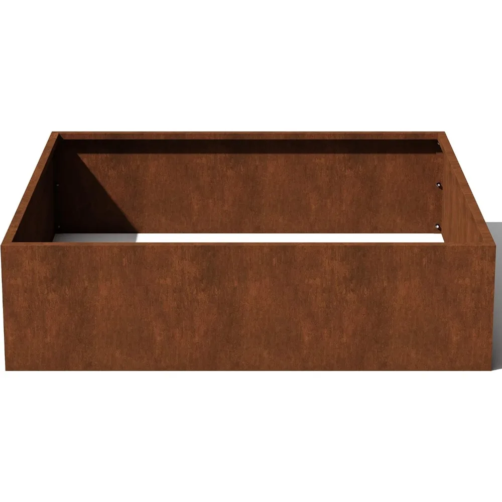 Поднятая садовая кровать Veradek Corten Steel Series — большая металлическая клумба для уличных садов | Натурально ржавеющая сталь для цельнозерновой воды
Поднятая садовая кровать Veradek Corten Steel Series — большая металлическая клумба для уличных садов | Натурально ржавеющая сталь для цельнозерновой воды