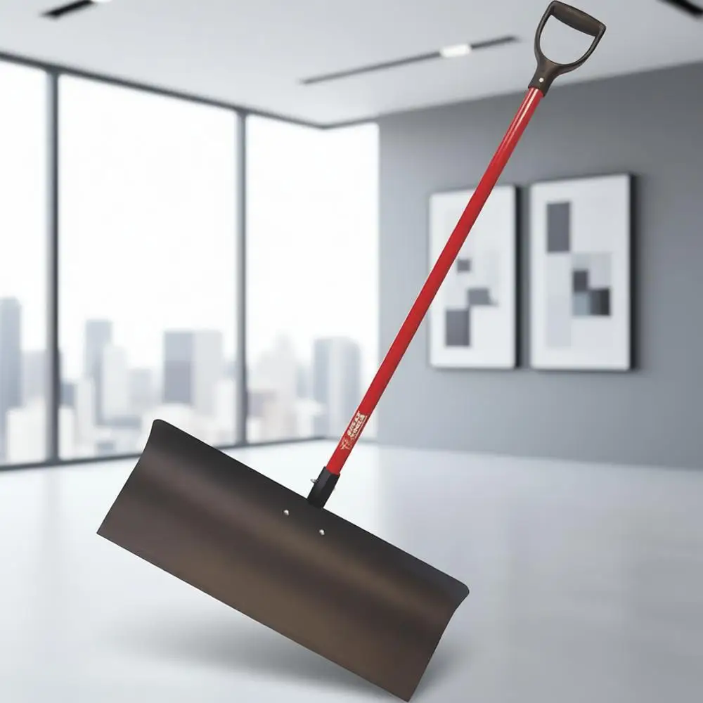 Extra Long Fiberglass D-Grip Steel Push Shovel for Driveways, Sidewalks, and Parking Lots - 100% USA Made, 30-inch
Extra Long Fiberglass D-Grip Steel Push Shovel for Driveways, Sidewalks, and Parking Lots - 100% USA Made, 30-inch