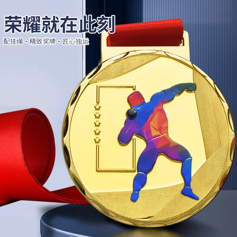 Shot Put MEDALS customized Games Sports Men's and women's track and field Gold and silver bronze Solid ball
Shot Put MEDALS customized Games Sports Men's and women's track and field Gold and silver bronze Solid ball
