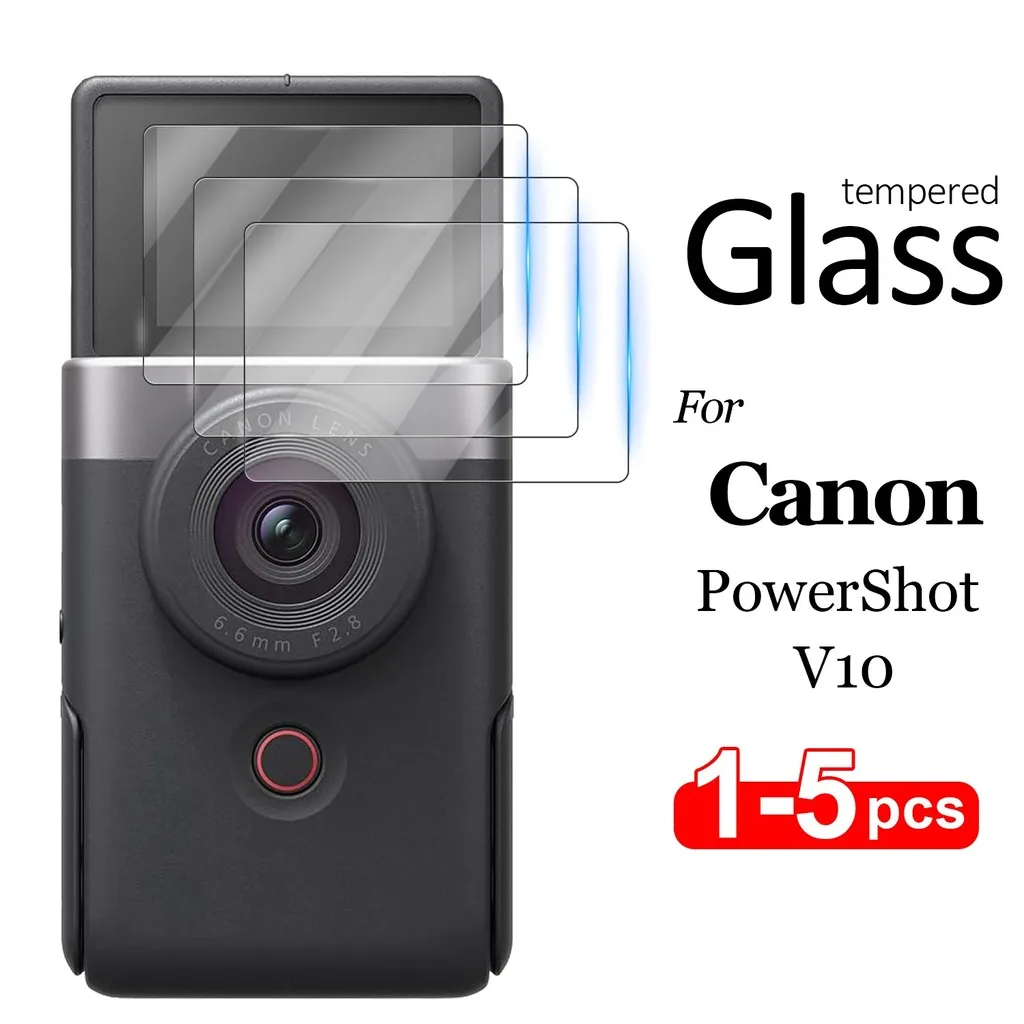 9H Tempered Glass Anti-Scratch HD Clear Film For Canon PowerShot V10 Camera Screen Protector LCD Protective Glass PowerShot V10
9H Tempered Glass Anti-Scratch HD Clear Film For Canon PowerShot V10 Camera Screen Protector LCD Protective Glass PowerShot V10