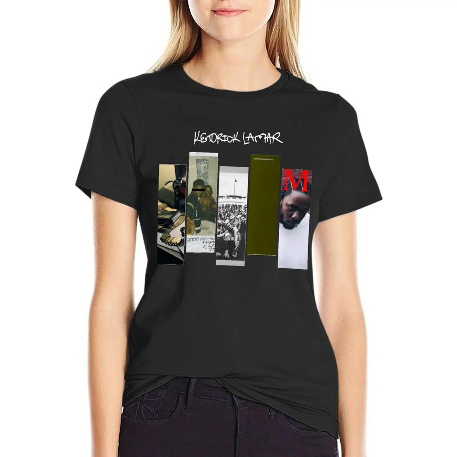 Kendrick Lamar Discography Classic T-Shirt tops sports fans blacks white t-shirts for Women
Kendrick Lamar Discography Classic T-Shirt tops sports fans blacks white t-shirts for Women