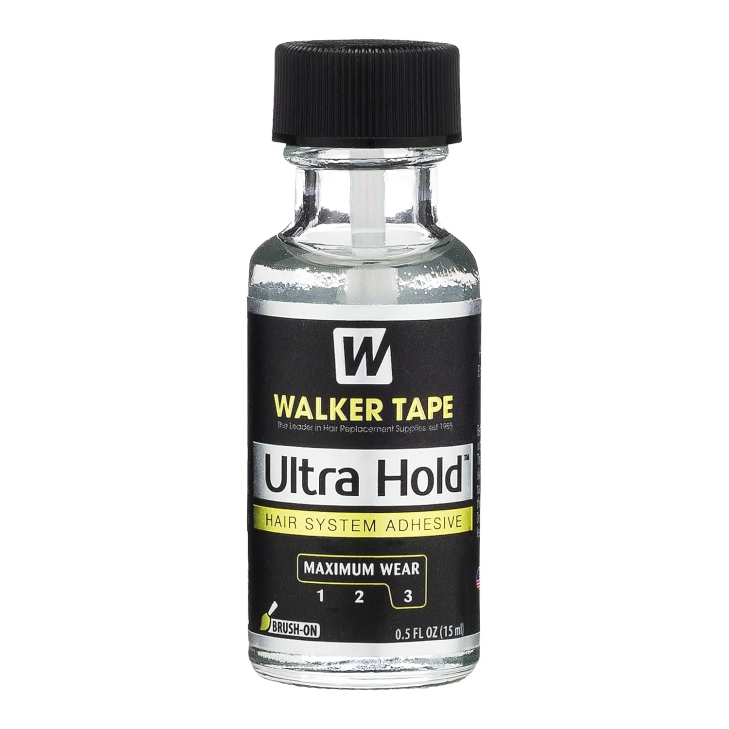 Walker Tape Ultra Hold Brush-On Adhesive Strong Waterproof Wig Glue for Lace Systems/Tape in Hair Extensions/Hairpiece
Walker Tape Ultra Hold Brush-On Adhesive Strong Waterproof Wig Glue for Lace Systems/Tape in Hair Extensions/Hairpiece