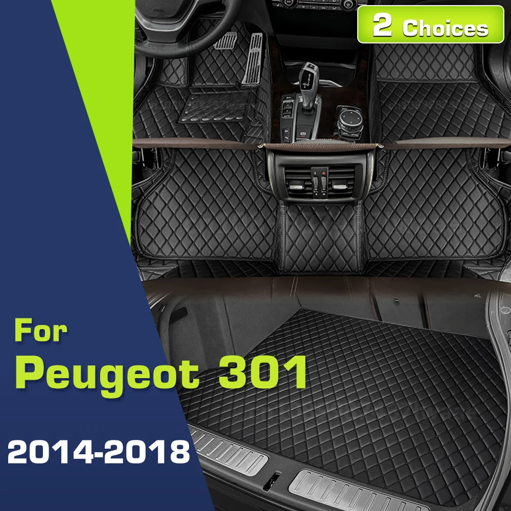 Car Floor Mats For Peugeot 301 2014 2015 2016 2017 2018 Custom Trunk Mat Auto foot Pads Carpet Cover Interior Accessories
Car Floor Mats For Peugeot 301 2014 2015 2016 2017 2018 Custom Trunk Mat Auto foot Pads Carpet Cover Interior Accessories
