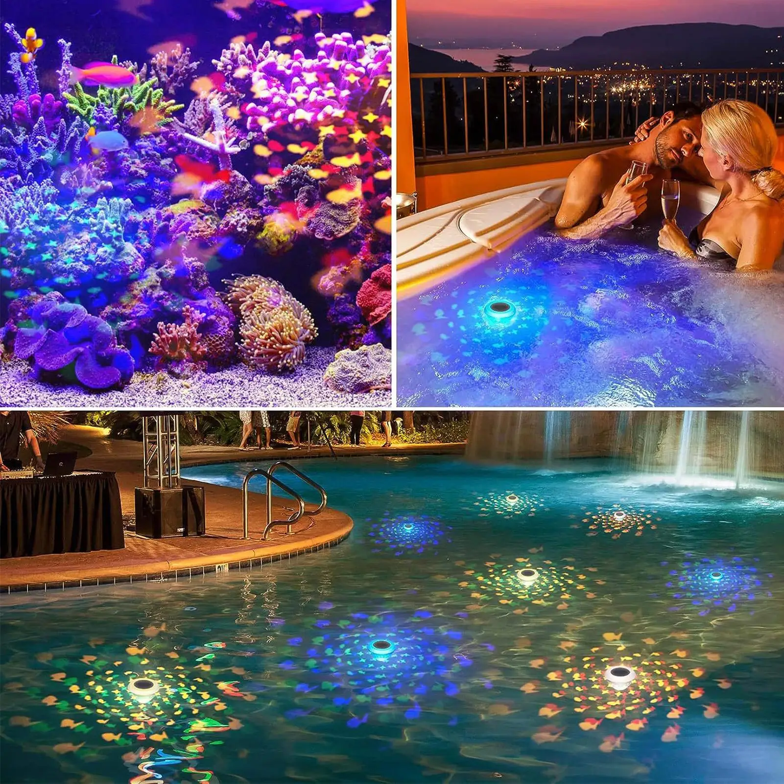 Solar Floating Pool Lights Color Changing USB Rechargeable Weatherproof LED Floating Solar Pool Lights For Pond Swimming
Solar Floating Pool Lights Color Changing USB Rechargeable Weatherproof LED Floating Solar Pool Lights For Pond Swimming