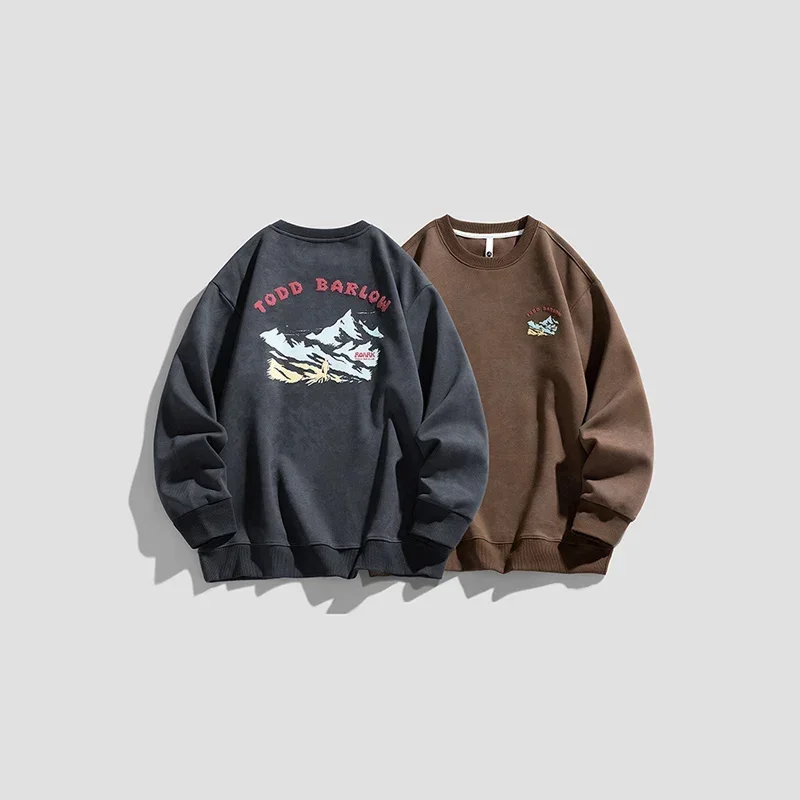 TFETTERS Brand Pattern Print Sweatshirts Man Long Sleeve O Neck Baggy Sweatshirts for Mens College Casual Outdoors Sweatshirts
TFETTERS Brand Pattern Print Sweatshirts Man Long Sleeve O Neck Baggy Sweatshirts for Mens College Casual Outdoors Sweatshirts