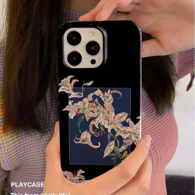 Ins Korean Black Iris Phone Case for IPHONE 17 Air 16E 15 PROMAX 14 Plus 13 12 MINI 11 PRO 16Plus XR XS MAX Acrylic Phone Cover
Ins Korean Black Iris Phone Case for IPHONE 17 Air 16E 15 PROMAX 14 Plus 13 12 MINI 11 PRO 16Plus XR XS MAX Acrylic Phone Cover