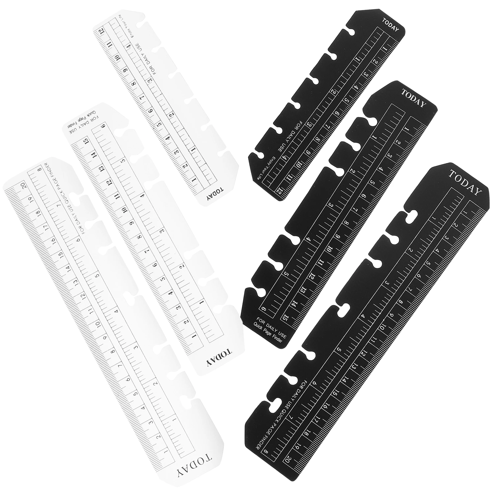 12pcs Bookmarks Ruler A5 A6 PP Wear Resistant Lightweight Safe Planner Drawing Page Marker Reading Household
12pcs Bookmarks Ruler A5 A6 PP Wear Resistant Lightweight Safe Planner Drawing Page Marker Reading Household