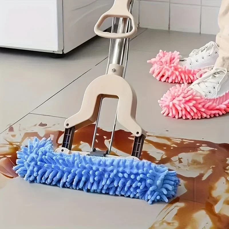 2/10pcs Multifunction Slippers Covers Reusable Lazy Mop Cloths Shoes Foot Dust Protectors for Household Cleaning Tools Mop Heads
2/10pcs Multifunction Slippers Covers Reusable Lazy Mop Cloths Shoes Foot Dust Protectors for Household Cleaning Tools Mop Heads