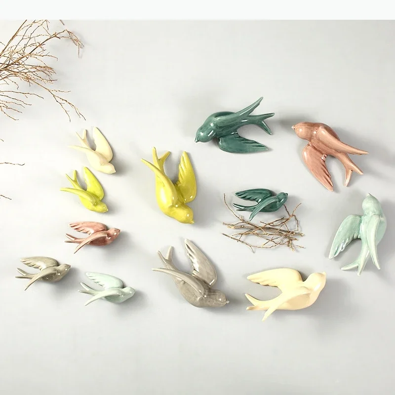 Ceramicwallwall-mounted Bird Simulation Animal Ornaments Flying Bird Background Wall Hanging Room Decoration Accessories
Ceramicwallwall-mounted Bird Simulation Animal Ornaments Flying Bird Background Wall Hanging Room Decoration Accessories