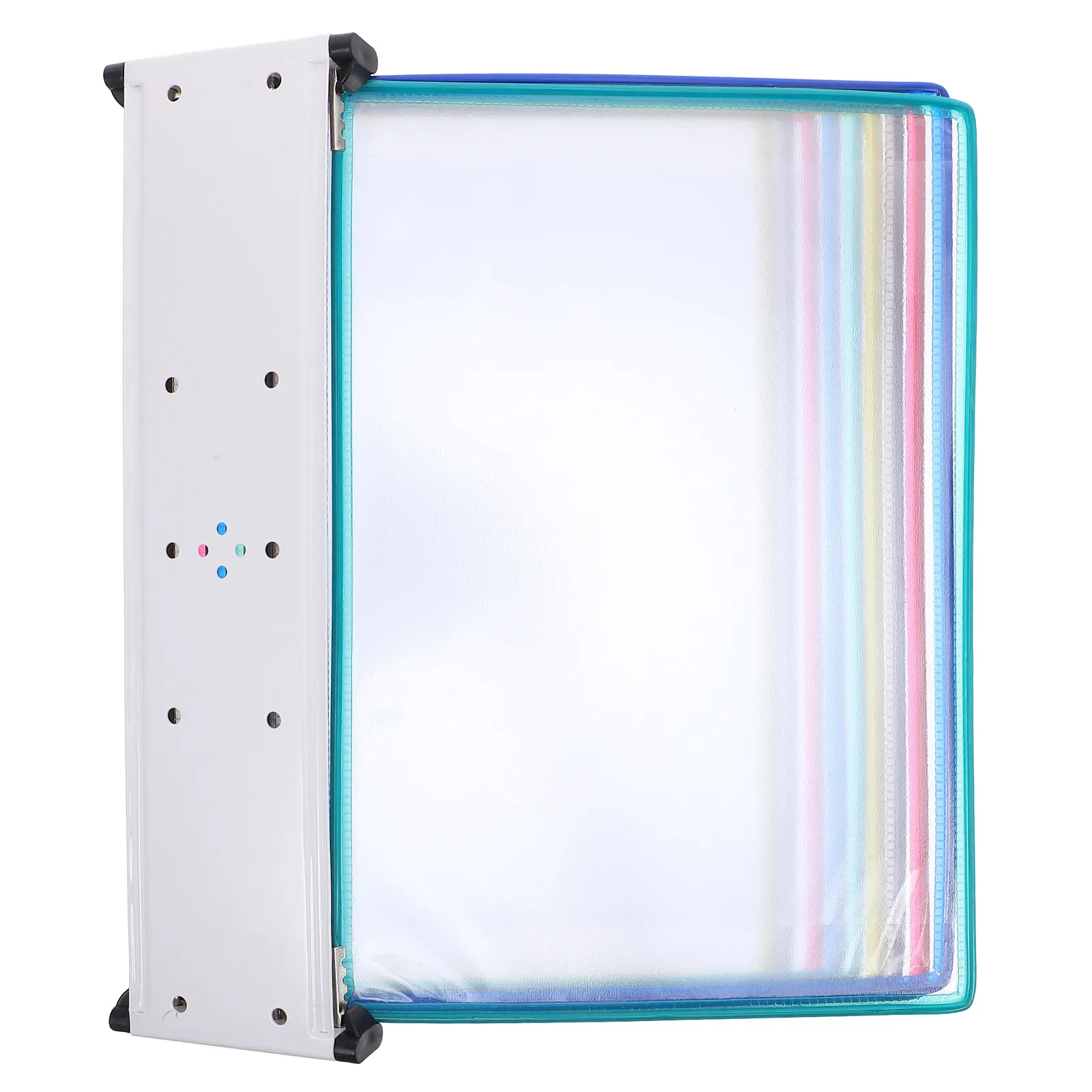 10 Page A4 Wall Mounted File Folder Holder Iron PVC Document Display Rack for Office Organization Brochure Literature Stand
10 Page A4 Wall Mounted File Folder Holder Iron PVC Document Display Rack for Office Organization Brochure Literature Stand