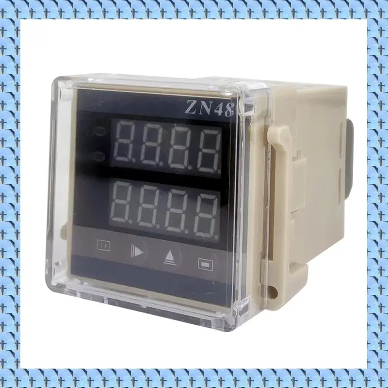 NOCM ZN48 Series Digital Time Relay Counter Multifunction Cycle Delay AC220V DC24V Cycle Chronograph, And Frequency Meter D
NOCM ZN48 Series Digital Time Relay Counter Multifunction Cycle Delay AC220V DC24V Cycle Chronograph, And Frequency Meter D