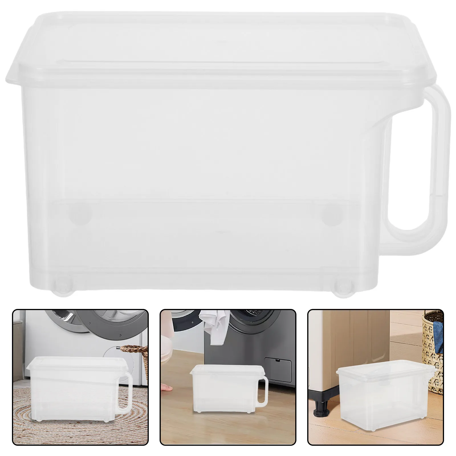 Laundry Detergent Container Plastic Airtight Storage Box 10.6x6.9x6.1 Detergent Powder Holder Baking Soda Storage
Laundry Detergent Container Plastic Airtight Storage Box 10.6x6.9x6.1 Detergent Powder Holder Baking Soda Storage