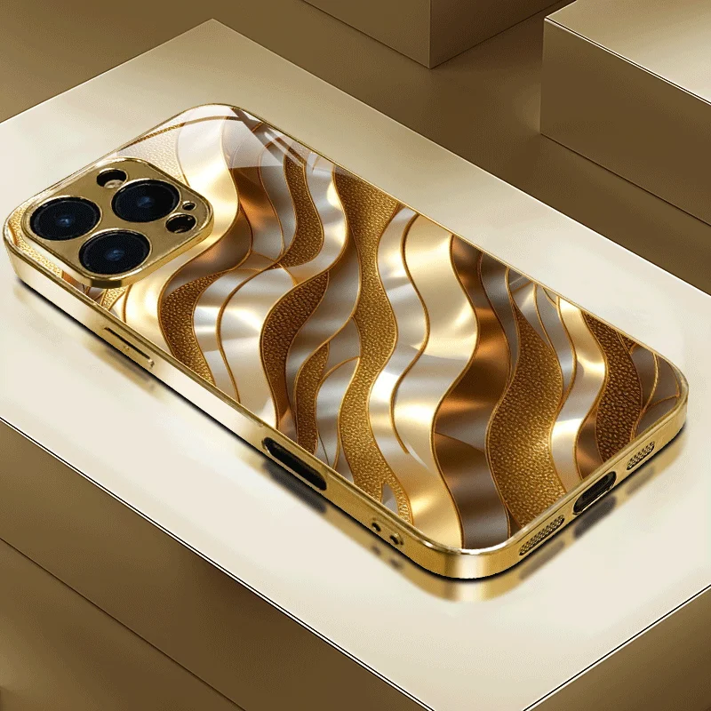 New metal-effect electroplated glass phone case, suitable for iPhone 17/16/15/14/13/12/11, etc. The top choice for giving gifts.
New metal-effect electroplated glass phone case, suitable for iPhone 17/16/15/14/13/12/11, etc. The top choice for giving gifts.
