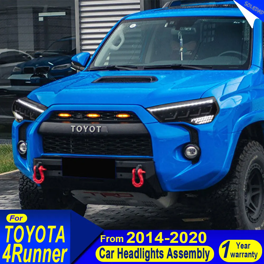 Пара автомобильных фар для Toyota 4Runner 2014-2020, светодиодные автомобильные лампы, дневные ходовые огни, динамические указатели поворота, автомобильные аксессуары
Пара автомобильных фар для Toyota 4Runner 2014-2020, светодиодные автомобильные лампы, дневные ходовые огни, динамические указатели поворота, автомобильные аксессуары