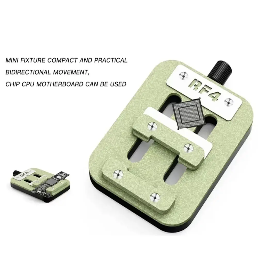 Heating Resistant Fixture Chip PCB Fixture Clamping Holder De-soldering Repair Fixing Fixture CPU IC Mini Fixture Clamping Tool
Heating Resistant Fixture Chip PCB Fixture Clamping Holder De-soldering Repair Fixing Fixture CPU IC Mini Fixture Clamping Tool