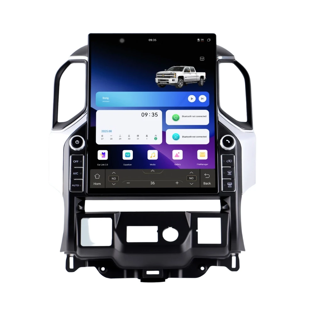 16.2'' Android Car Multimedia Player for Chevrolet Silverado 2019 - 2024 Auto Radio for GMC Sierra CARPLAY GPS Navi Head Unit
16.2'' Android Car Multimedia Player for Chevrolet Silverado 2019 - 2024 Auto Radio for GMC Sierra CARPLAY GPS Navi Head Unit