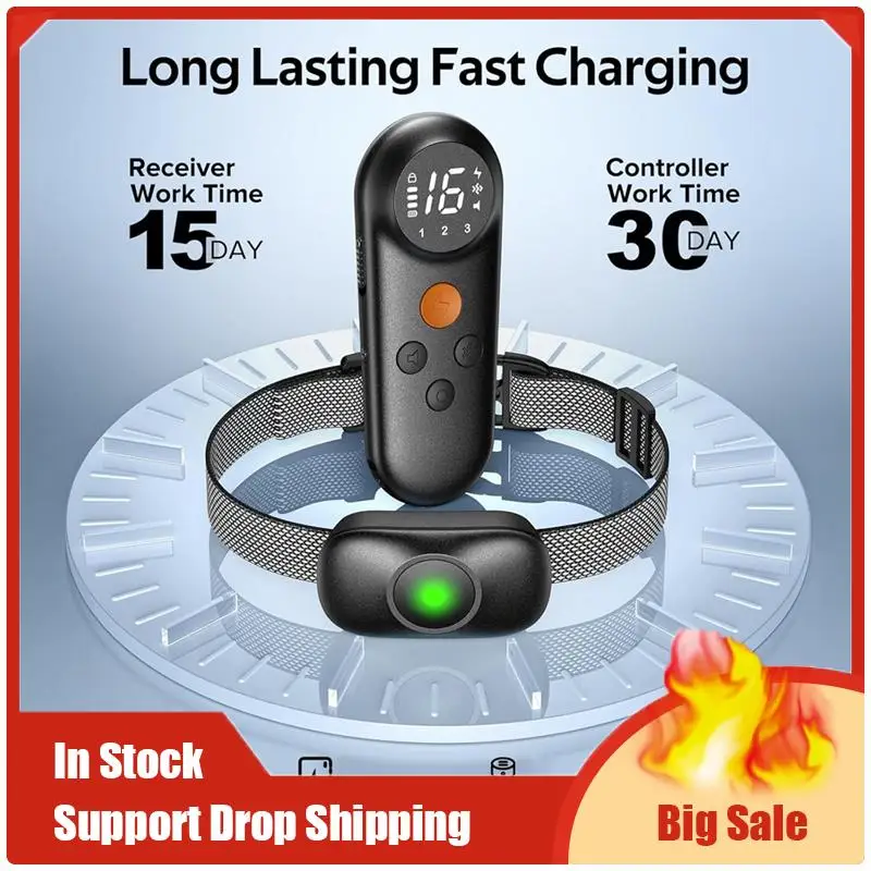 A70U New Electric Dog Training Collar, Dog Shock Training Collar,Anti Barking Device , Bark Stopper, Rechargeable Pet Supply
A70U New Electric Dog Training Collar, Dog Shock Training Collar,Anti Barking Device , Bark Stopper, Rechargeable Pet Supply