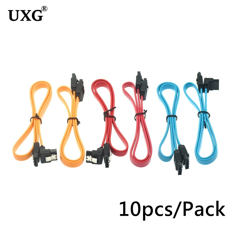 10pcs/PackSata3.0 Solid State Hard Disk Serial Data Cable Multi-Color Multi-Spec Flexible Sata Hard Disk Fast Transmission 45CM
10pcs/PackSata3.0 Solid State Hard Disk Serial Data Cable Multi-Color Multi-Spec Flexible Sata Hard Disk Fast Transmission 45CM