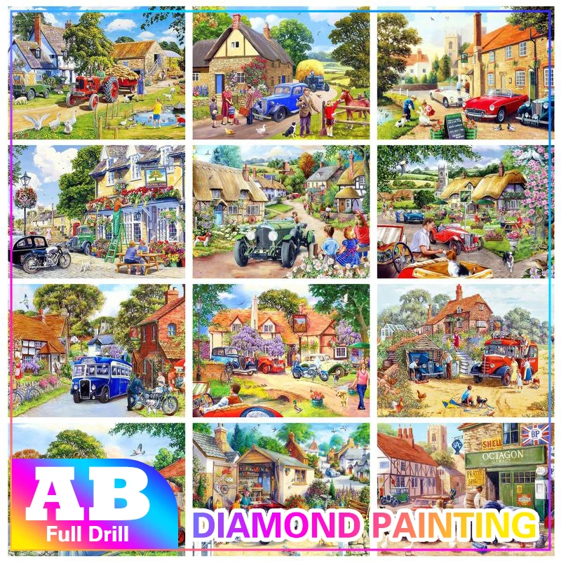 GATYZTORY Decorative Diamond Painting Frame Countryside Scene For Adults Kids Diy Gift Diamond Embroidery For Beginners
GATYZTORY Decorative Diamond Painting Frame Countryside Scene For Adults Kids Diy Gift Diamond Embroidery For Beginners