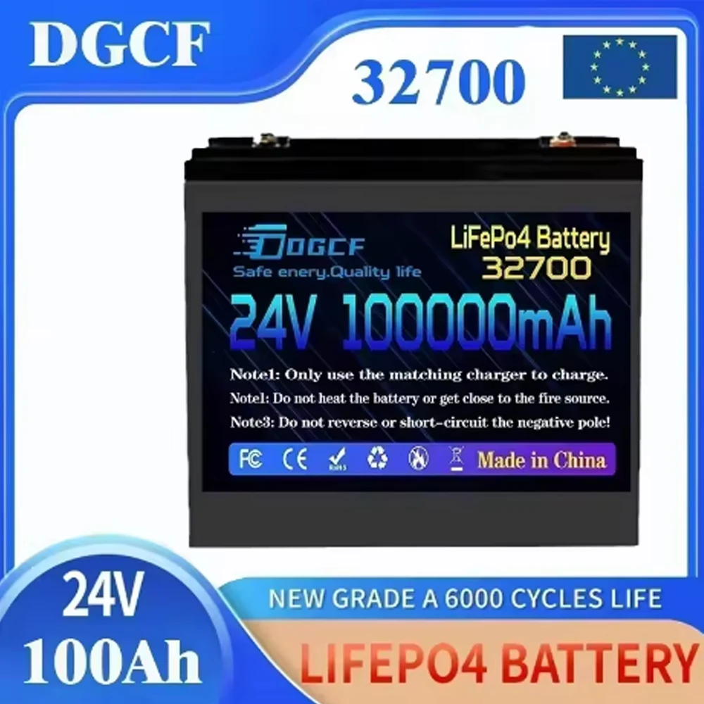 24V 150AH LiFePO4 Battery 32700 Built-in 150A BMS RV Rechargeable Lithium Iron Phosphate Solar Marine Overland Off-Grid Battery
24V 150AH LiFePO4 Battery 32700 Built-in 150A BMS RV Rechargeable Lithium Iron Phosphate Solar Marine Overland Off-Grid Battery