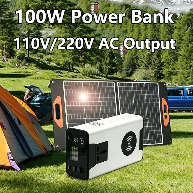 100W Power Bank 30000mAh Portable External Battery Wireless Fast Charger Powerbank with 110V 220V AC Output for Laptop iPhone 17
100W Power Bank 30000mAh Portable External Battery Wireless Fast Charger Powerbank with 110V 220V AC Output for Laptop iPhone 17