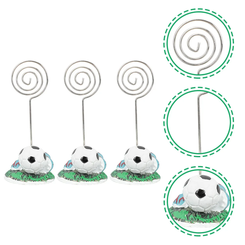 3Pcs Elegant Football Place Card Stand Table Number Holders Memo Note Photo Clip for Party Wedding Decorations
3Pcs Elegant Football Place Card Stand Table Number Holders Memo Note Photo Clip for Party Wedding Decorations