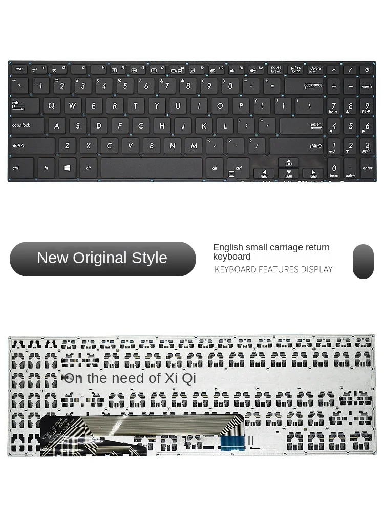 Замените костюм для клавиатуры ноутбука ASUS YX560UD K560U R560L F560U A560 F560L D560Y X560MA
Замените костюм для клавиатуры ноутбука ASUS YX560UD K560U R560L F560U A560 F560L D560Y X560MA