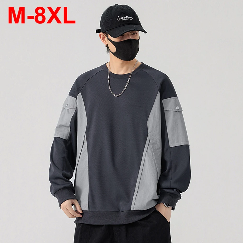Spring Autumn Men Sweatshirts 7XL 8XL Plus Size Men Hoodies Casual Oversized Pullover Hoodie
Spring Autumn Men Sweatshirts 7XL 8XL Plus Size Men Hoodies Casual Oversized Pullover Hoodie