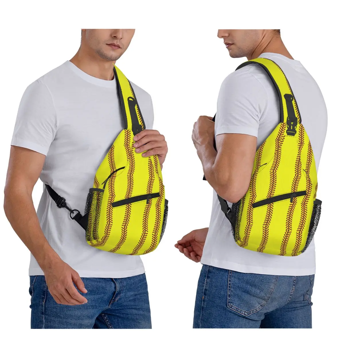 Softball Baseball Lace Chest Bag Men Sling Crossbody Backpack Chest Bag Traveling Hiking Daypack Shoulder Bag
Softball Baseball Lace Chest Bag Men Sling Crossbody Backpack Chest Bag Traveling Hiking Daypack Shoulder Bag
