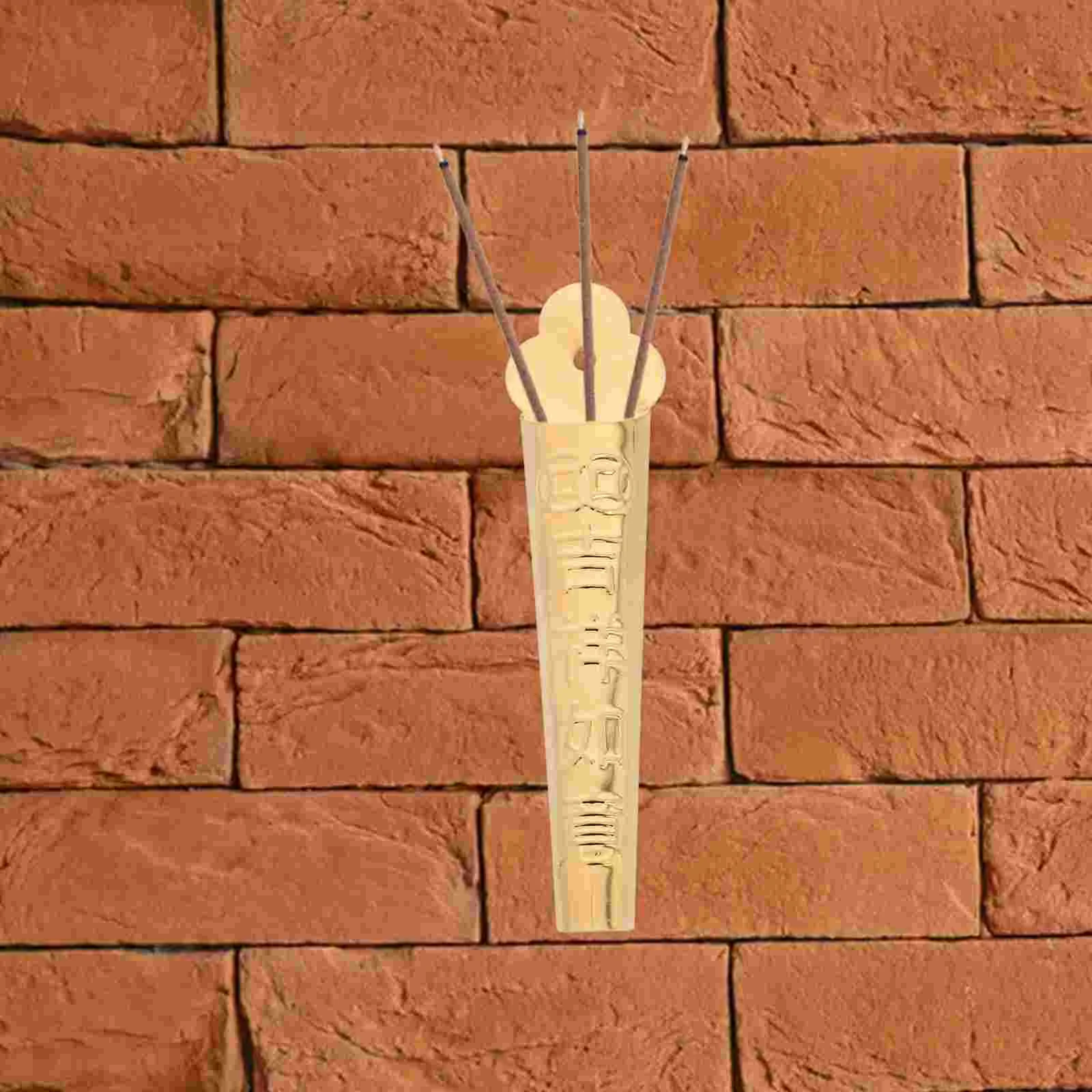 2 Pcs Outdoor Wall Mounted Incense Burner Gold Stand Stainless Steel Hook Copper
2 Pcs Outdoor Wall Mounted Incense Burner Gold Stand Stainless Steel Hook Copper
