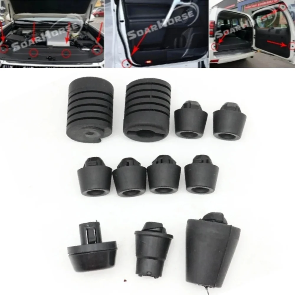 Front Bonnet Hood Rear Trunk Tailgate Rubber Buffer Stop Block Pad For Toyota Land Cruiser Prado LC120 2003-2009
Front Bonnet Hood Rear Trunk Tailgate Rubber Buffer Stop Block Pad For Toyota Land Cruiser Prado LC120 2003-2009