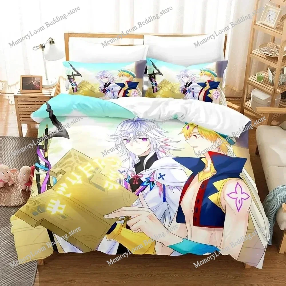 3D Printing Trendy Soft Fate Grand Order Merlin Game Bedding Set Duvet Cover Pillowcase Comforter King/Queen Size Boys Adult Bed
3D Printing Trendy Soft Fate Grand Order Merlin Game Bedding Set Duvet Cover Pillowcase Comforter King/Queen Size Boys Adult Bed