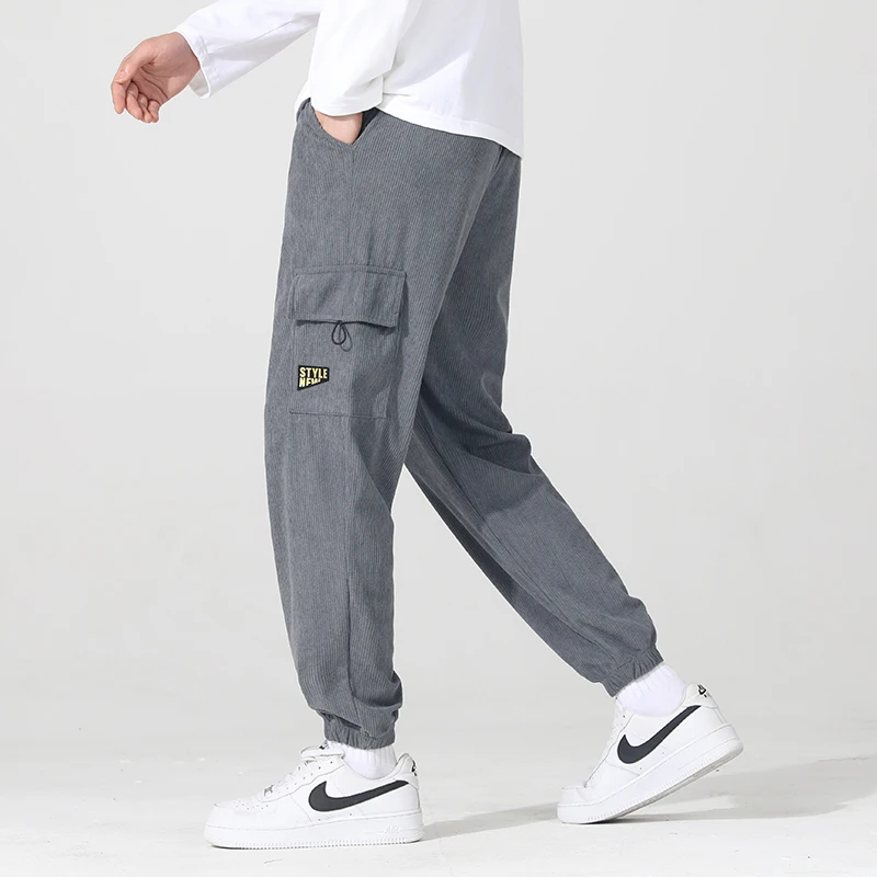 Autumn Baggy Corduroy Jogger Pants Men Winter Techwear Sweatpants Solid Color Casual Harem Pants Male Sport Jogging Trousers Men
Autumn Baggy Corduroy Jogger Pants Men Winter Techwear Sweatpants Solid Color Casual Harem Pants Male Sport Jogging Trousers Men